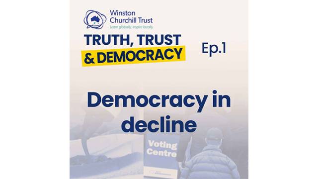Truth, Trust and Democracy logo